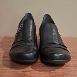 Remonte Black Low Cut Booties Womens Sz 9.5